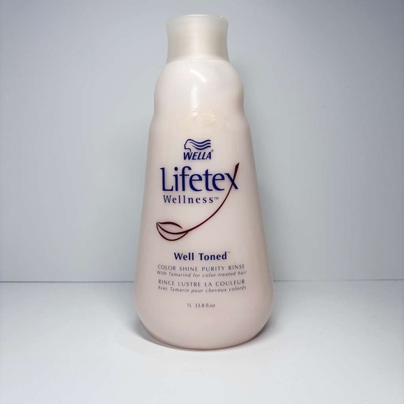 Wella Other - Wella Lifetex Wellness Well Toned Color Shine Purity Rinse‎ 33.8 oz